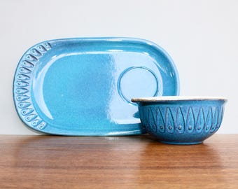 Bauhaus Theodor Bogler Vase, Wilhelm Herkenroth Studio Keramik