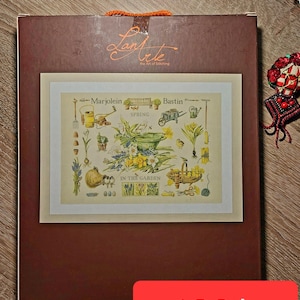Lanarte cross stitch kit &quot;Spring in the garden&quot; PN-0007964