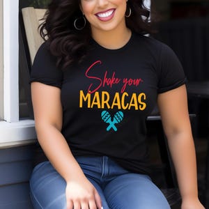 Latina t-shirt, Fun Latina t-shirt, Spanish phrase t-shirt, Colorful t-shirt, Casual t-shirt