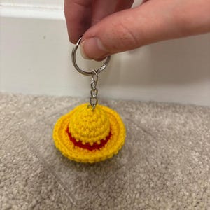 Crochet Luffy hat