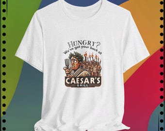 Caesar's Grill T-Shirt – Funny Roman History Tee