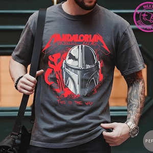 Comfort Colors® Star Wars Disney T-Shirt, This Is The Way Shirt, Mandalorian This Is The Way Shirt, The Mandalorian Tee, Galaxy's Edge Fans