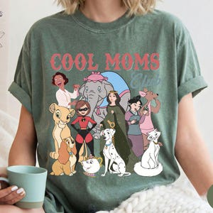 Comfort Colors® Retro Disney Cool Mom Clubs Shirt, Funny Mom Outfit, Disney Moms Shirt, Best Mom Ever Tee, Mothers Day Gifts image 9