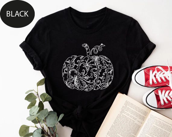 Floral Pumpkin Shirt, Fall Pumpkin Shirt, Autumn Shirt, Cute Fall Shirt, Hello Pumpkin Fall Shirt, Pumpkin Lover Shirt, Fall Season Shirt