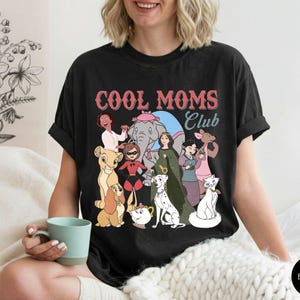 Comfort Colors® Retro Disney Cool Mom Clubs Shirt, Funny Mom Outfit, Disney Moms Shirt, Best Mom Ever Tee, Mothers Day Gifts image 6