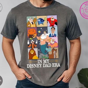 Comfort Color® Disney In My Dad Era Shirt, Dad Shirt, Disney Dada Tee, Disney Fathers Day Shirt,Disney World Tee,Disney Mens Trip 2026 Shirt