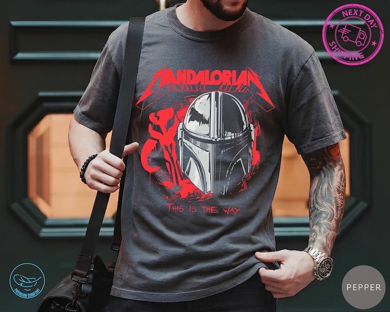 Comfort Colors® Star Wars Disney T-Shirt, This Is The Way Shirt, Mandalorian This Is The Way Shirt, The Mandalorian Tee, Galaxy's Edge Fans