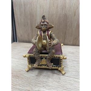 Phantom of The Opera Monkey w/Symbols, San Francisco Music Box Co, 1986