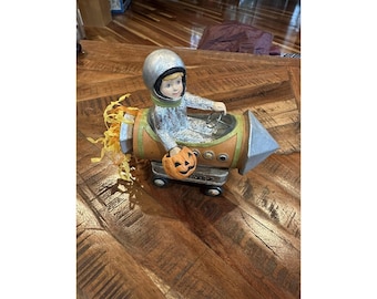Bethany Lowe Halloween Little Halloween Rocket Man—RETIRED