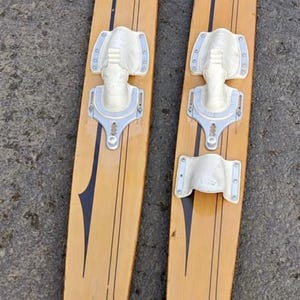 Antique wood skis - Etsy 日本