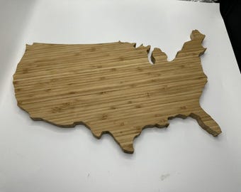 アメリカ型木製カッティングボード：ファームハウス風キッチン
