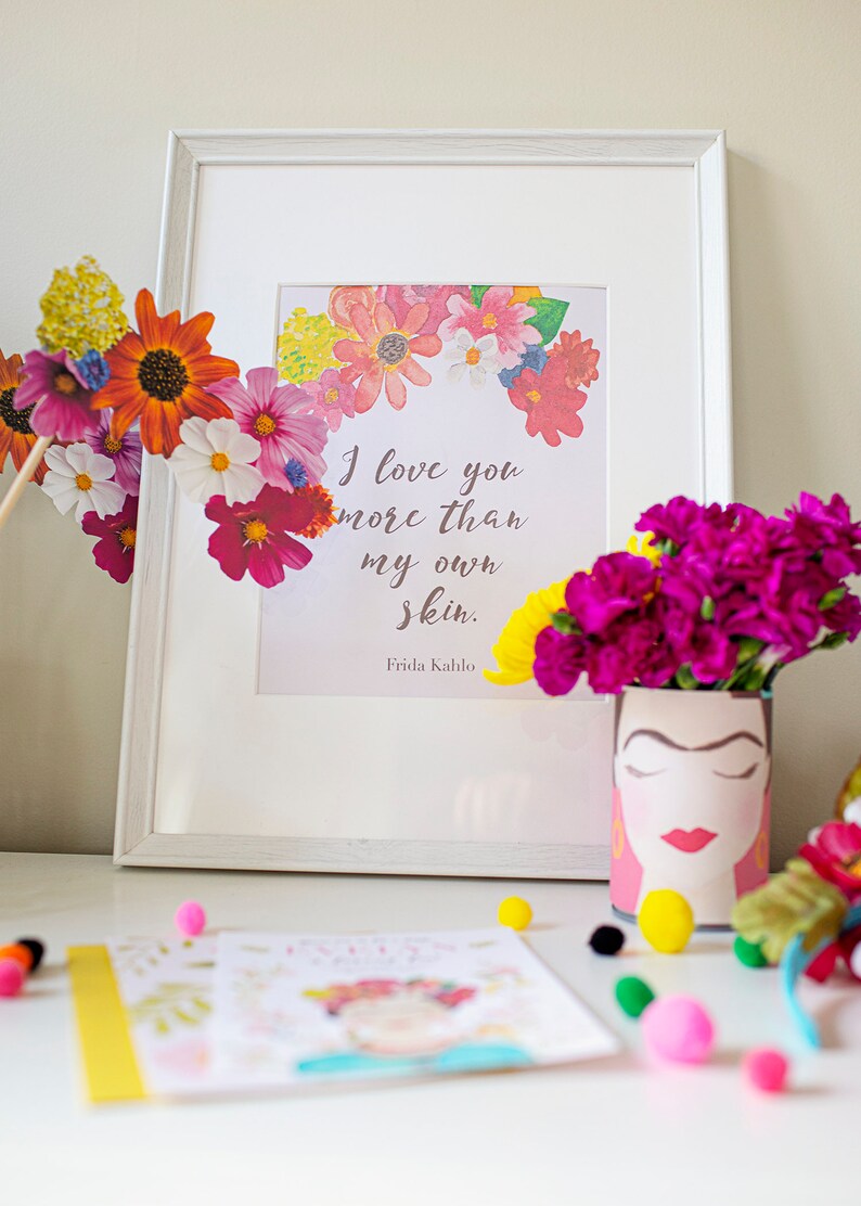 Frida Kahlo Printable Party Package / Cinco De Mayo Printable Party ...