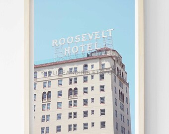 Roosevelt Hotel Photo / Los Angeles / California / Travel Photography