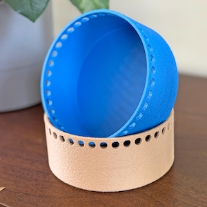 Crochet Waterproof base for crochet basket with a hole diameter of 6 mm