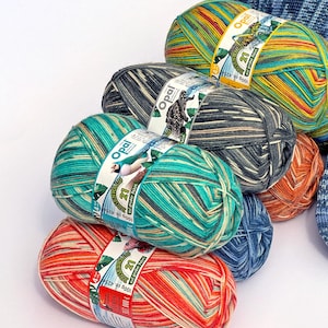 Filato per calzini Opal Rainforest 21 a 4 capi