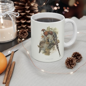 Ceramic Bird Mug, Bird Coffee Mug, Bird Lover Gift, Bird Watching Gift, Bird Nerd, Birds Mug, Nature Mug, 11oz Mug