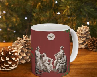 Filippo Bigioli Christmas Mug: Religious Christian Gift