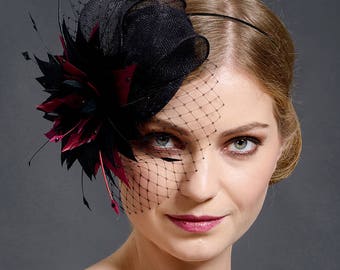 Winter Fascinator - Etsy