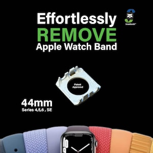 Watch band removal tool for 44mm Apple Watch - SwapBandit makes changing bands faster & easier for Applewatch wearable devices - Save time