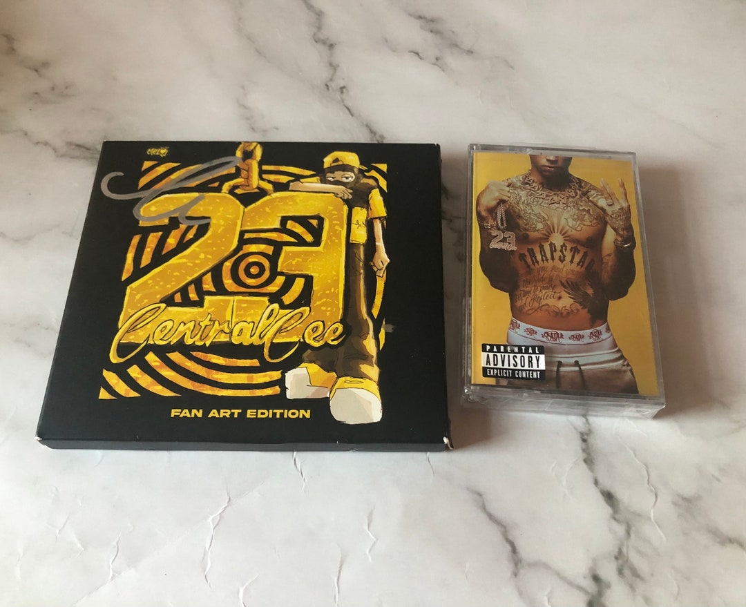 Signed Central Cee 23 Album & Cassette Tape Fan Art Edition
