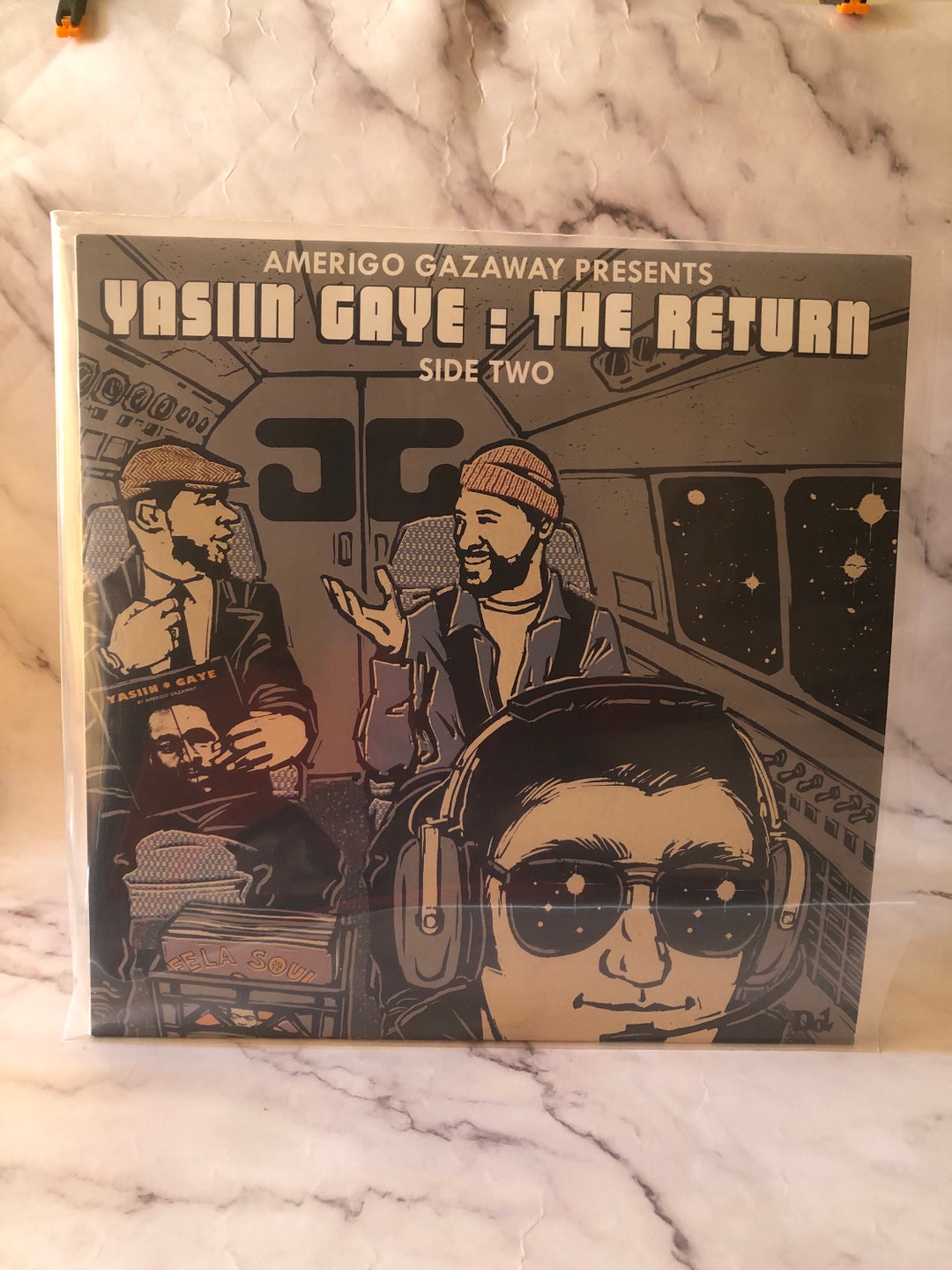 新品Amerigo Gazaway/Yasiin Gaye Return 2LP Amerigo Gazaway - Yasiin Gaye: The Return (2LP)