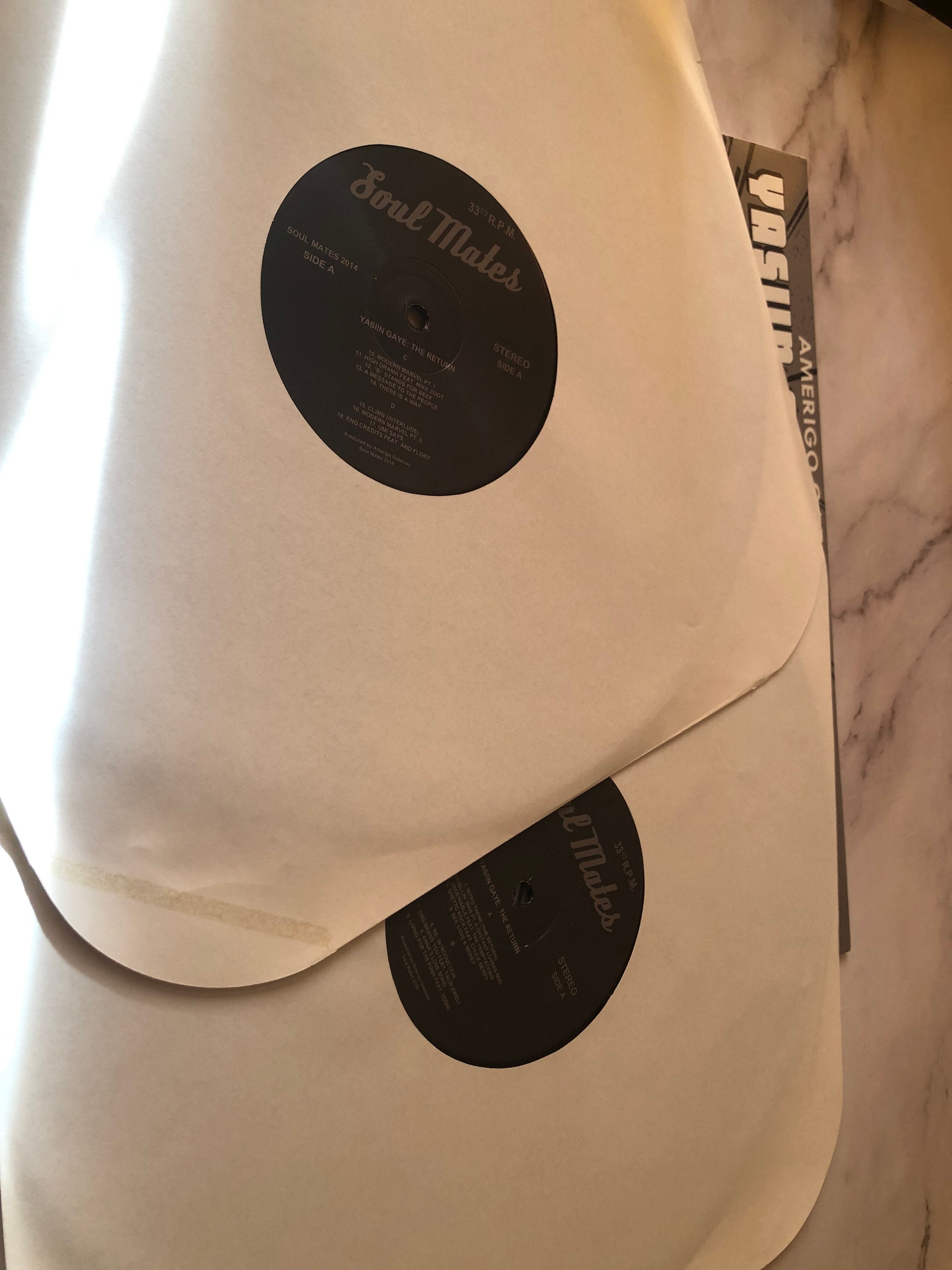 洋楽 Amerigo Gazaway / Yasiin Gaye Return 2LP AMERIGO GAZAWAY - YASIIN GAYE: THE DEPARTURE (VINYL 2LP) MOS