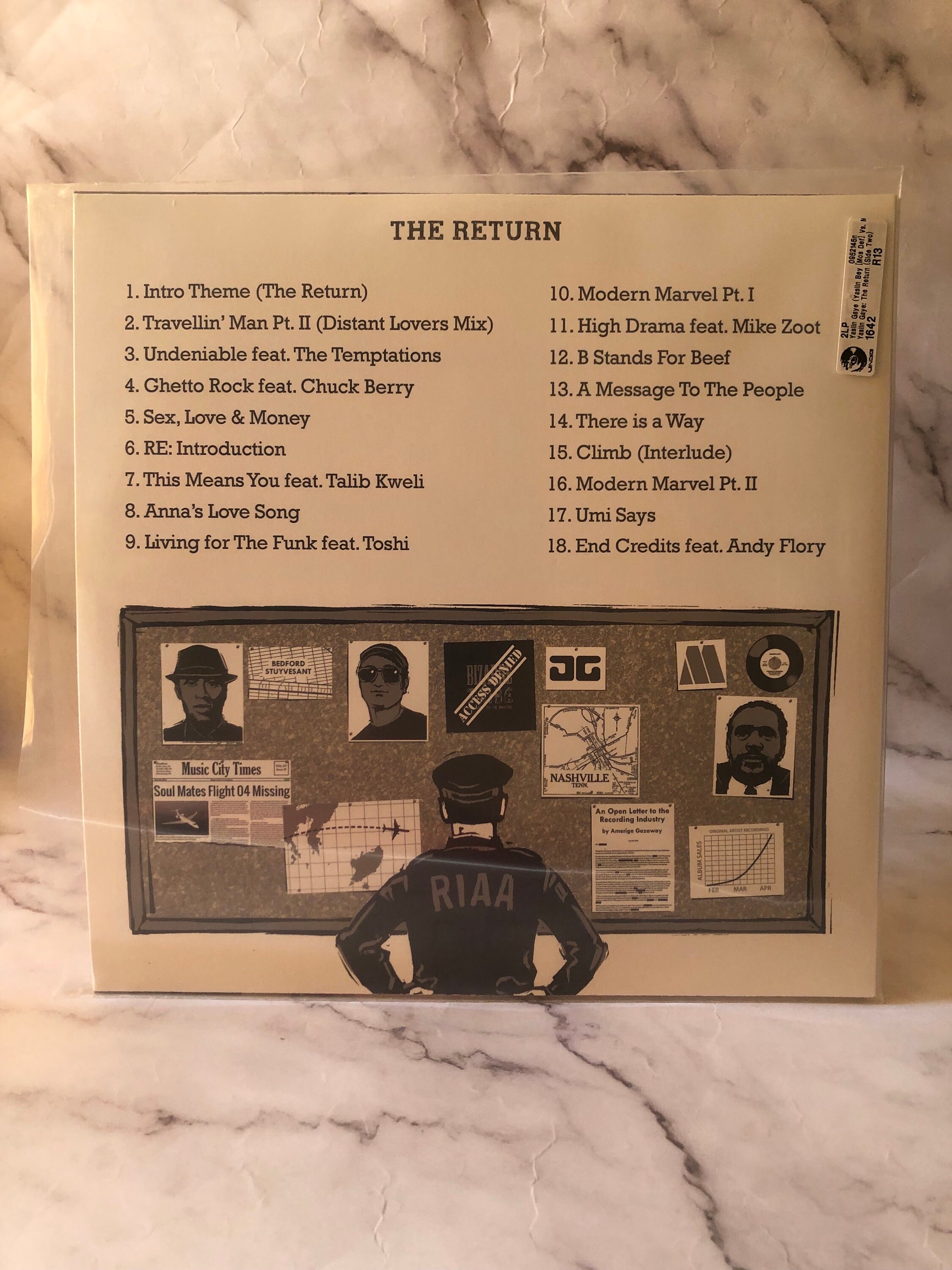AMERIGO GAZAWAY - YASIIN GAYE: THE DEPARTURE (VINYL 2LP) MOS