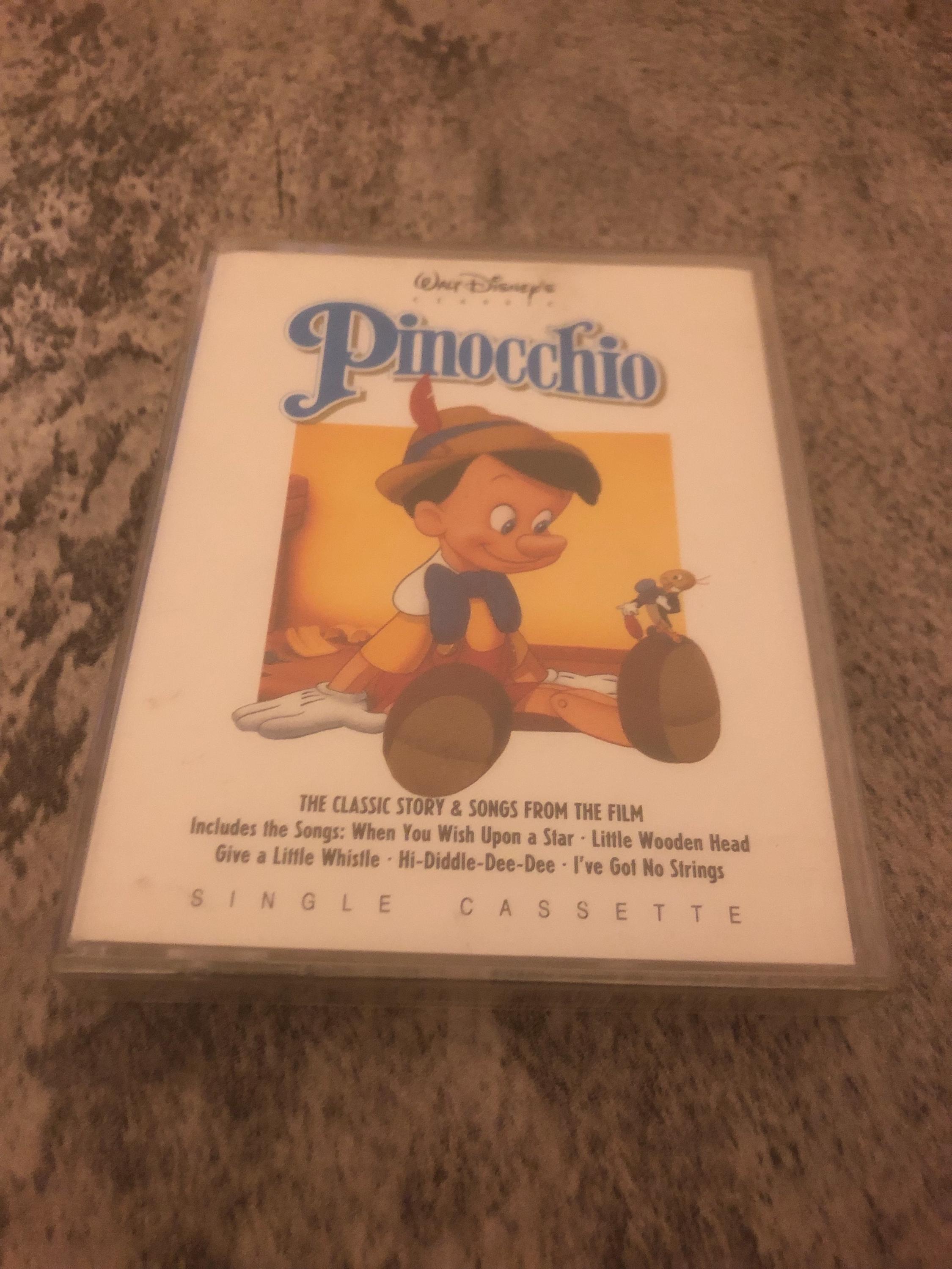 ディズニー ピノキオ カセットテープ 未開封 ピックウィック 