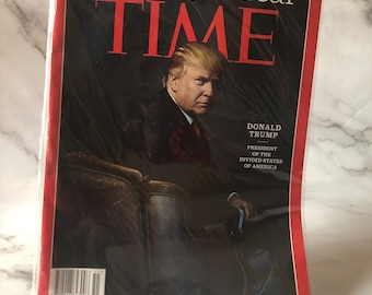 President Donald Trump Time Magazine Person of the Year Dec 2016
