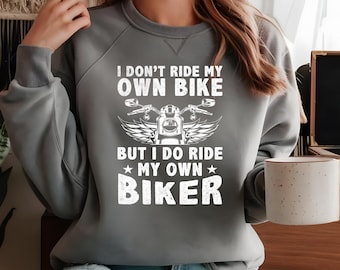 面白いバイカーTシャツ、自分のバイクには乗らない、バイクTシャツ