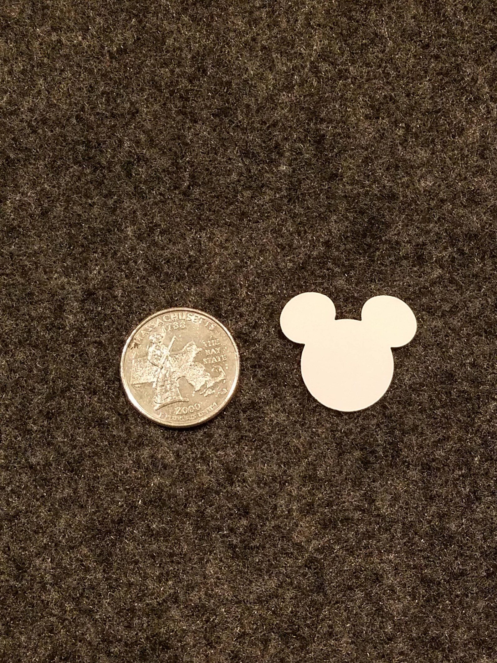 Mickey Mouse Punches Qty 50 Etsy
