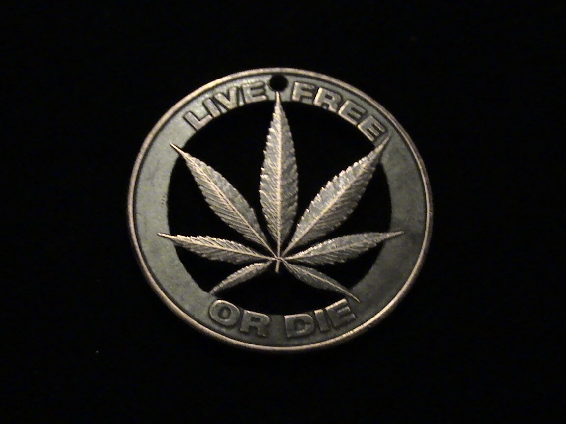 Marijuana Coin - Etsy