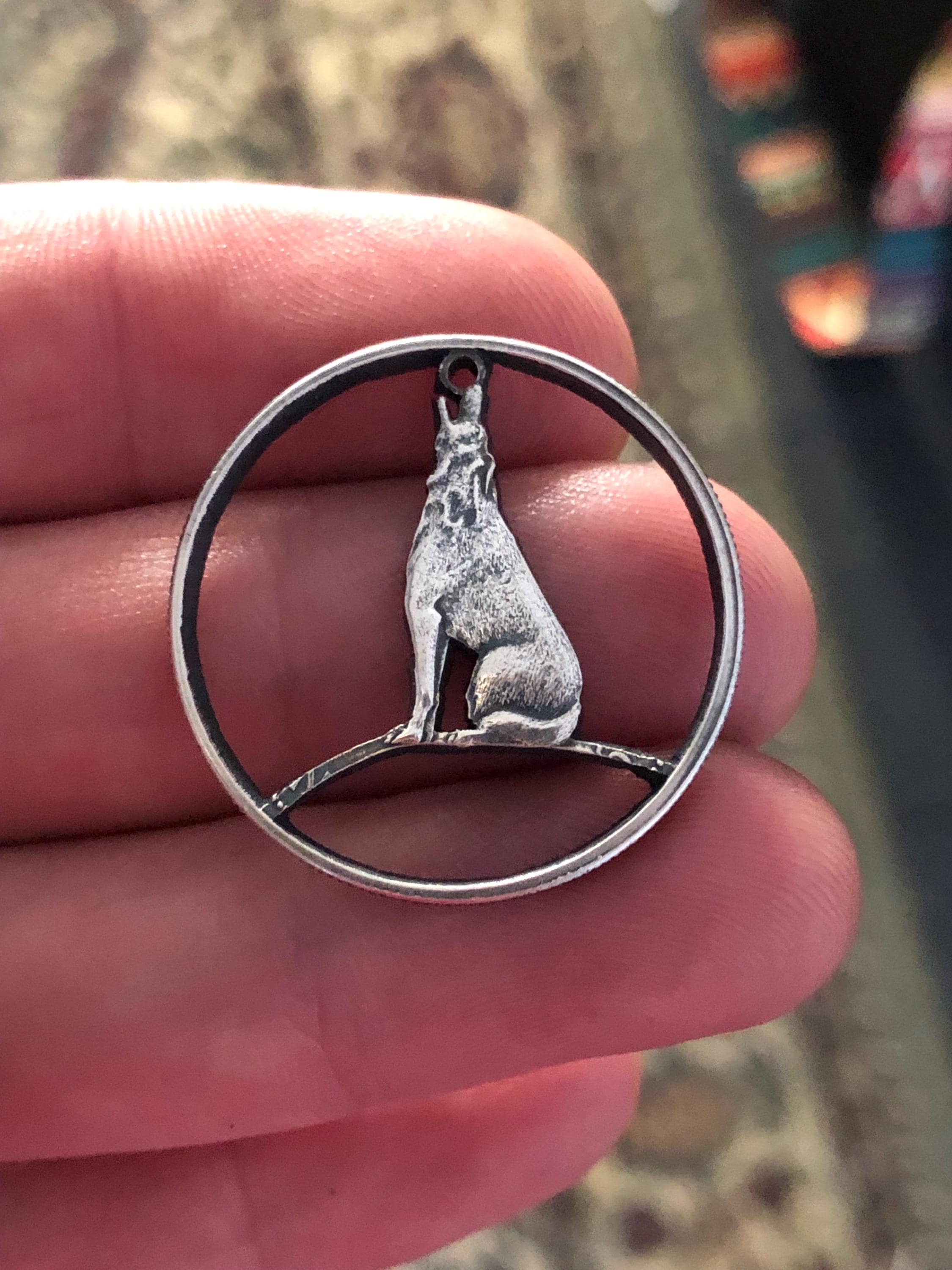 純銀 ウルフ・狼・オオカミ 2ドル 2016年 カナダ シルバーコイン 銀貨