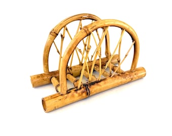 Vintage Bamboo Napkin Holder