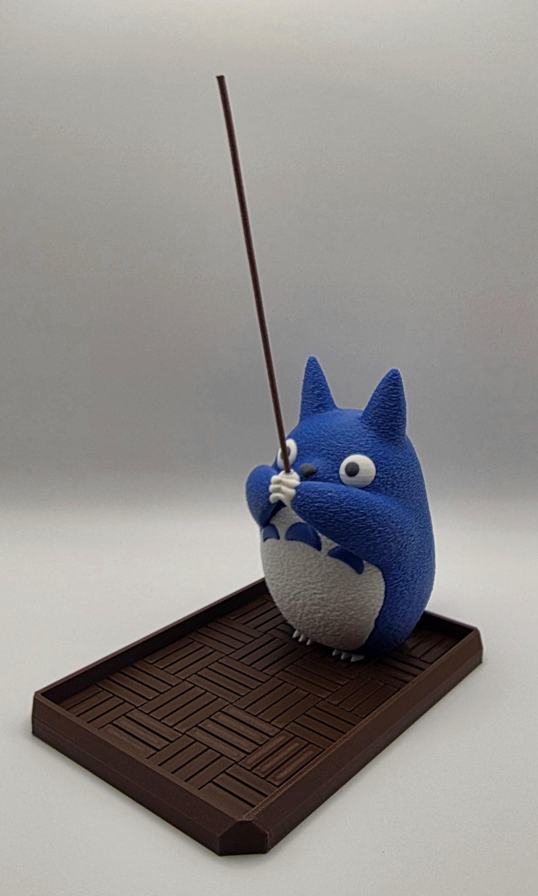 Totoro-inspired Incense Holder – 3D Printed – Cute Anime Home