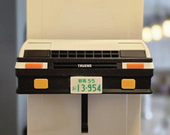 3D Printed AE86 Trueno Key Holder: Pop-up Headlights, JDM Car