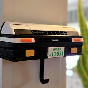 3D Printed AE86 Trueno Key Holder: Pop-Up Headlights, JDM Car Accessory