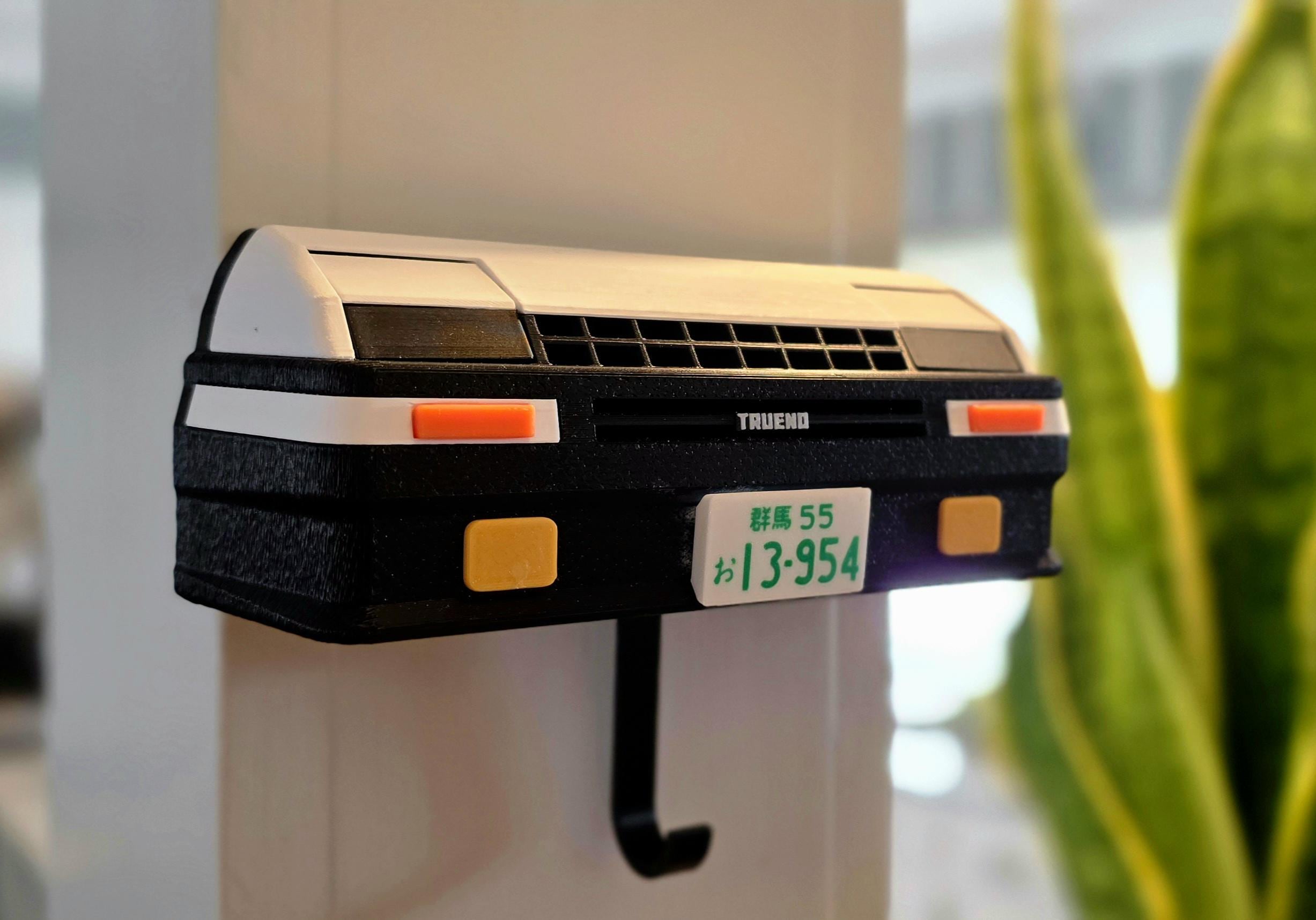 3D Printed AE86 Trueno Key Holder: Pop-up Headlights, JDM Car