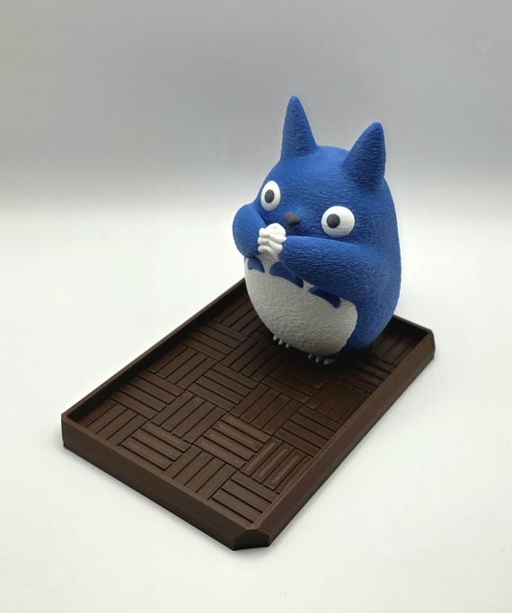 Totoro-inspired Incense Holder – 3D Printed – Cute Anime Home