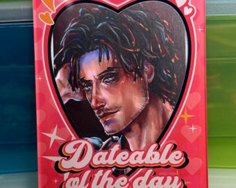 Date Everything photocard holder keychain