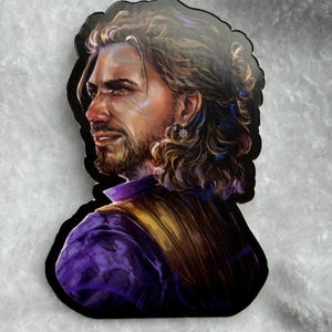 Sticker Baldur's Gate 3, Coup de vent