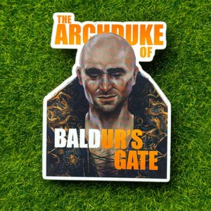 Baldur's Gate 3、Gortash ビニールステッカー、Baldtash
