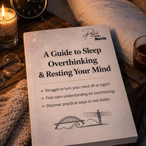 Sleep & Overthinking Guide | Mind Won’t Switch Off at Night | Racing Thoughts Help | Insomnia Self Help Workbook | Psych of the North