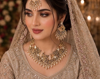 Champagne Bridal set