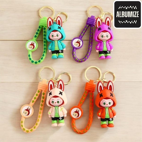 Labubu Keychain - Etsy