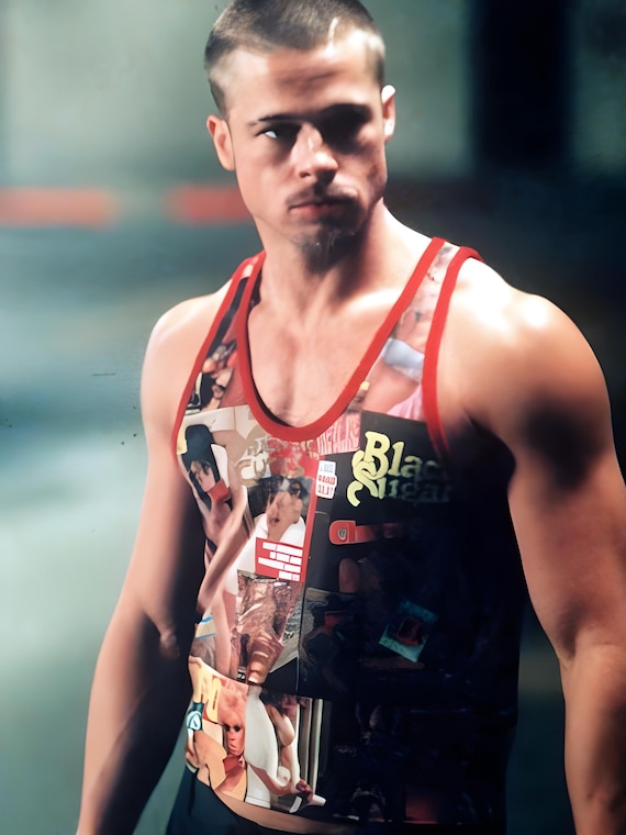 タイラー・ダーデン ファイト・クラブ タンクトップ：ヴィンテージ