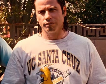 UC Santa Cruz Banana Slugs T-Shirt, Vincent Vega Shirt, Pulp Fiction Tee, Tarantino Graphic Tee, Funny Retro College Shirt, 90s Unisex Top