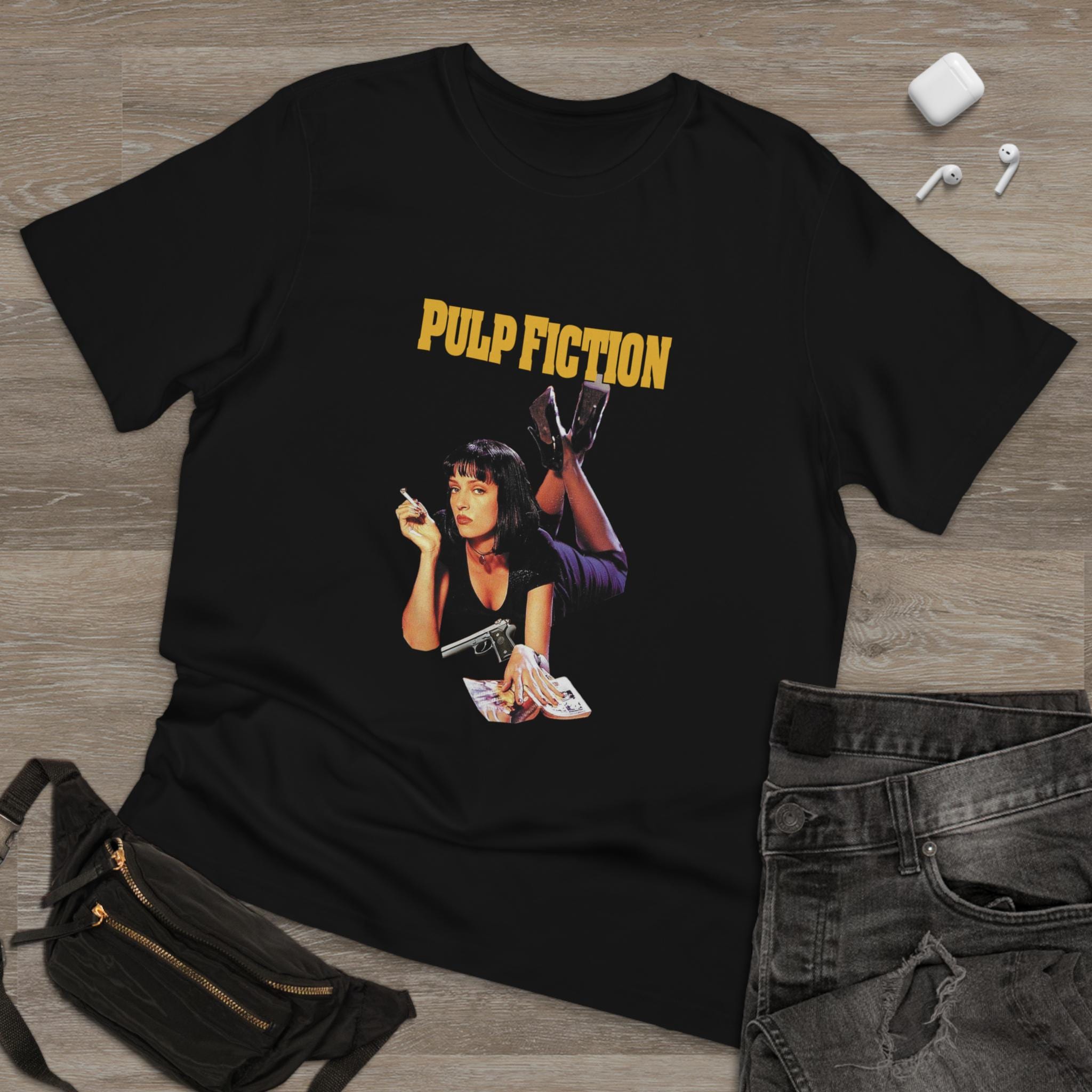 トップス 90s Pulp Fiction T-shirt Vintage 1994 Pulp Fiction T-Shirt Winterland Size Large