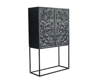 Handcrafted Tall Cabinet  | Made to your Custom size and colour | Modern Home Furniture