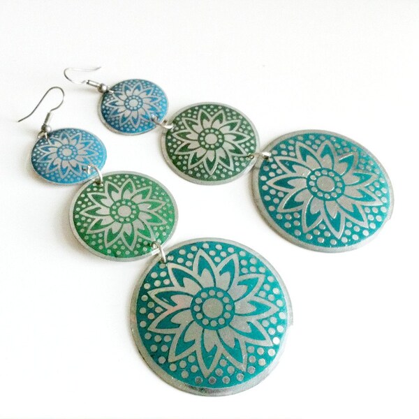 Flower Mandala Earrings